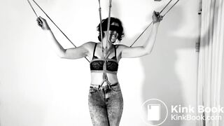 Kinktober day 17 - WET PANTS KINK: Tied up Holding her pee inside until she CAN'T ANYMORE