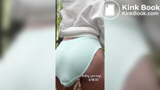Shittyfantasy blue panty mess