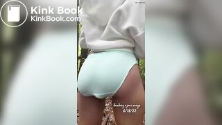 Shittyfantasy blue panty mess