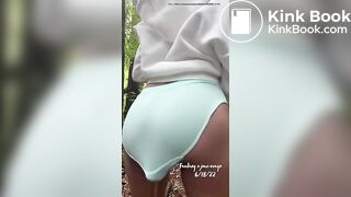 Shittyfantasy blue panty mess