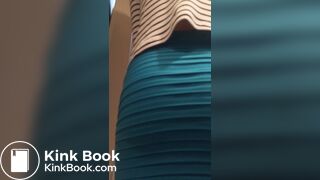 Dropping a nig load in dress