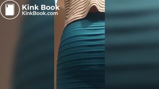 Dropping a nig load in dress