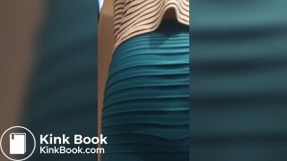 Dropping a nig load in dress