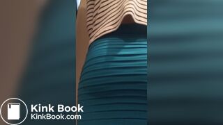 Dropping a nig load in dress