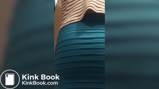 Dropping a nig load in dress