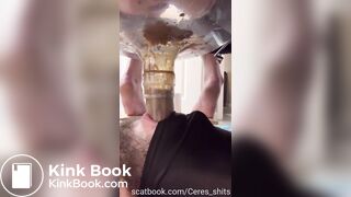 She shit right down his throat