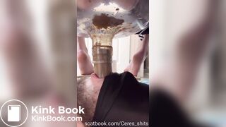 She shit right down his throat
