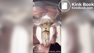 She shit right down his throat