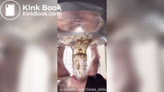 She shit right down his throat