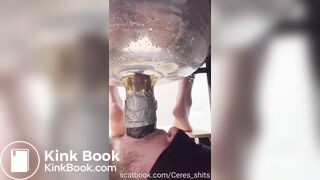 She shit right down his throat