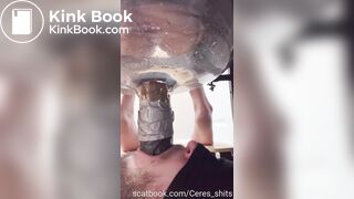 She shit right down his throat