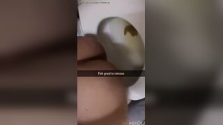 Girl pooping toilet - video 34