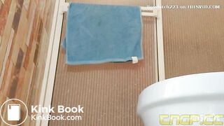 Sexy latina pooping naked 2