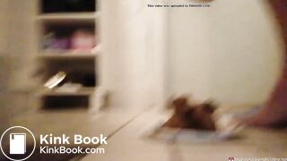 Shitting in a plate - video 2