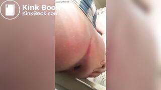 Argentine girl pooping