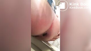 Argentine girl pooping