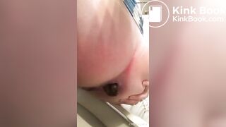 Argentine girl pooping