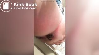 Argentine girl pooping