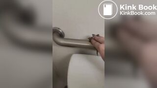 MESSING UP A PUBLIC TOILET