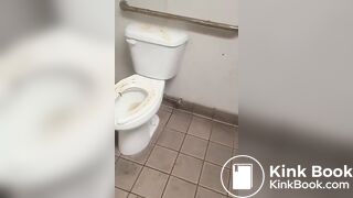 MESSING UP A PUBLIC TOILET