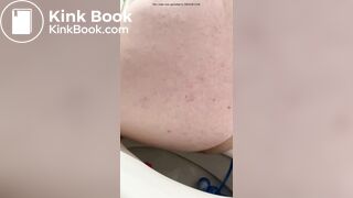 Fat teen piss and shit