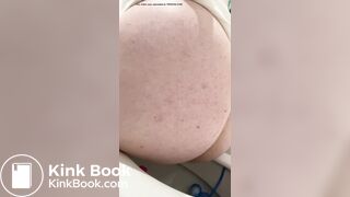 Fat teen piss and shit