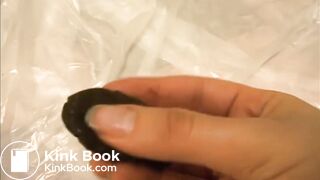 Queen of scat's first taste of shit on camera