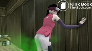 Sakura and Sarada Farting togheter