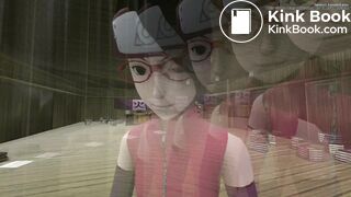 Sakura and Sarada Farting togheter