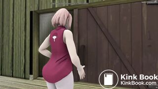 Sakura and Sarada Farting togheter