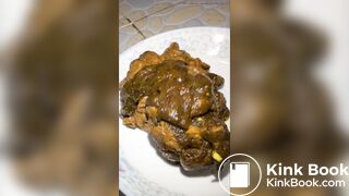 Girl poops and farts