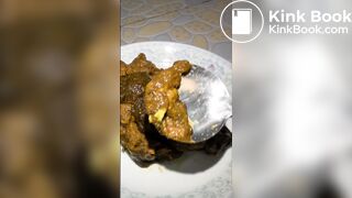 Girl poops and farts