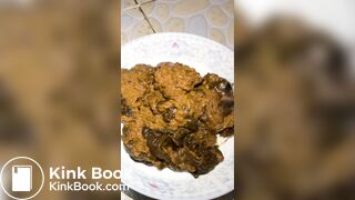 Girl poops and farts