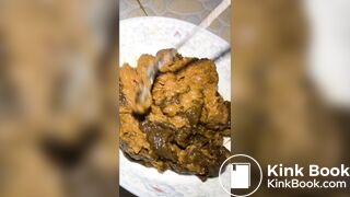 Girl poops and farts