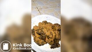 Girl poops and farts