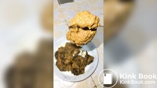 Girl poops and farts