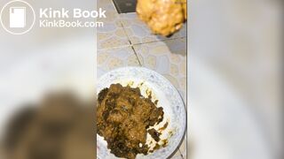 Girl poops and farts