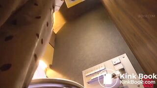Pretty Japanese girl Pooping