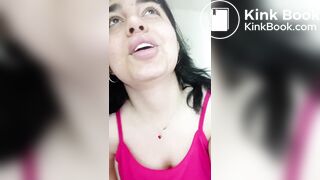 Chubby Faced Iranian Woman Diarrhea