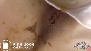 The girl was tied up and her pants were soiled