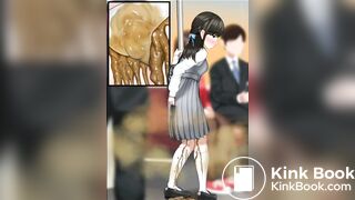 Girl can`t hold it
