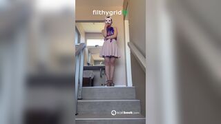 Diaper girl mess and open - video 2