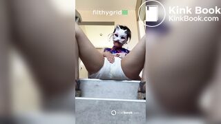 Diaper girl mess and open - video 2