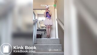 Diaper girl mess and open - video 2