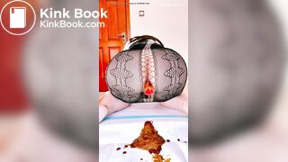 Urgent buttplug diarrhea