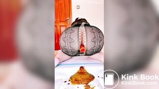 Urgent buttplug diarrhea