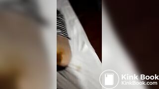 Drunk girl pooping panties