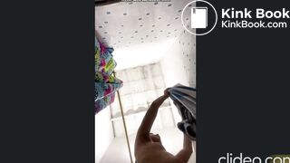 Latina show ass and shit