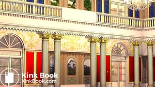 Anime Woman knight shit her pant in public crowd