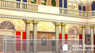 Anime Woman knight shit her pant in public crowd